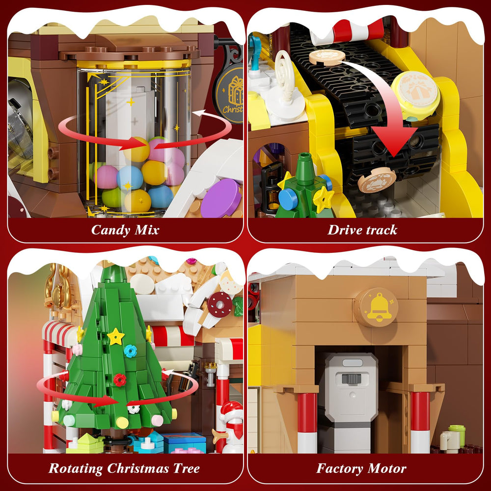 SHAREHB rotating Christmas tree adds lively motion to your holiday display.