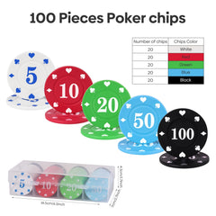 Sharkplay poker chips color differentiation helps quick denomination recognition.