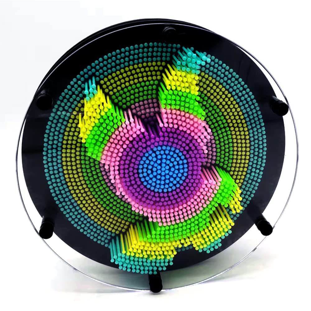 Sharkwill 3D Pin Art colorful board brightening any living space.