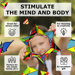 Shashibo 100 shapes transform with strong magnets for creative play