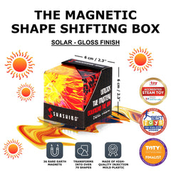 Shashibo 70 shapes magnet toy highlights versatile puzzle play and tactile stimulation