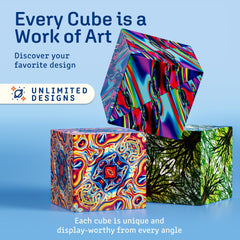 Shashibo award-winning toy recognized for innovative shape-shifting design.