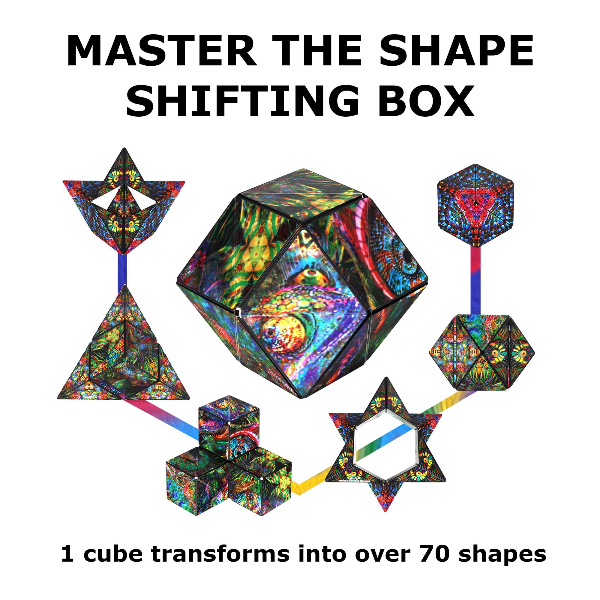 Shashibo compact, travel-friendly design for quiet play on the go.