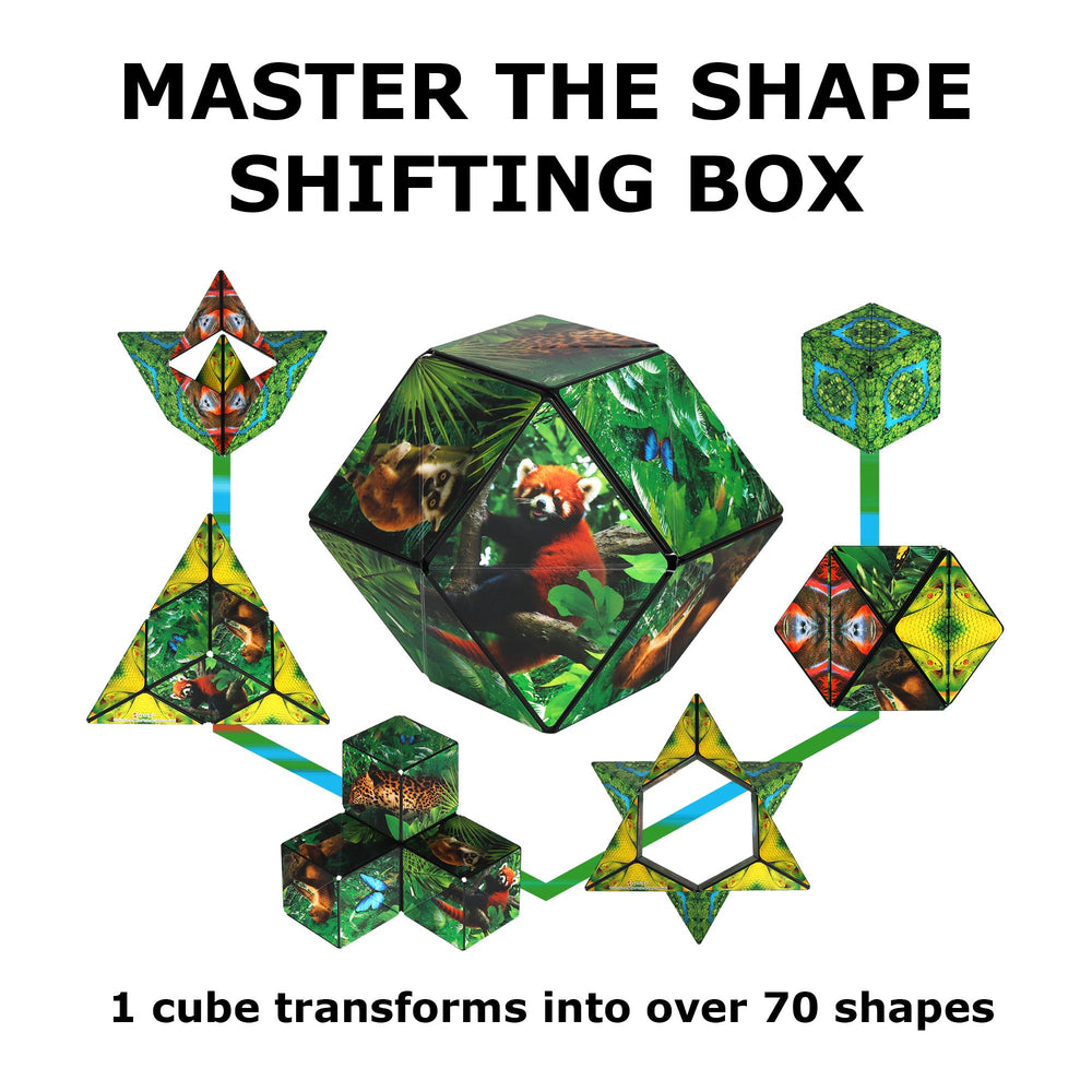 Shashibo stays compact and quiet for travel on the go.