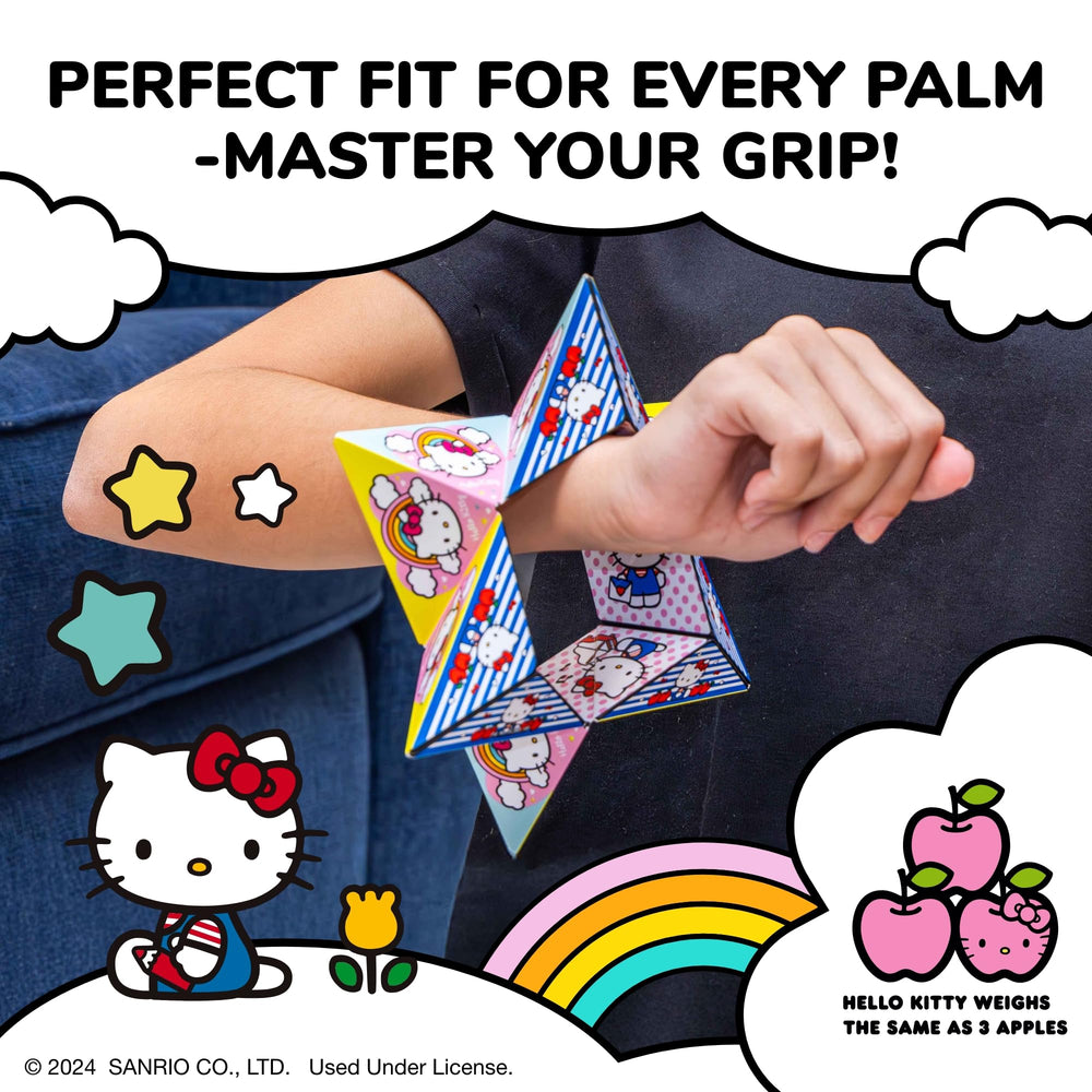 Shashibo Hello Kitty & Friends three color designs spark quick tactile exploration.