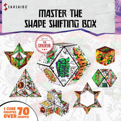 Shashibo Mikey 70 shapes action demonstrates versatility and play potential