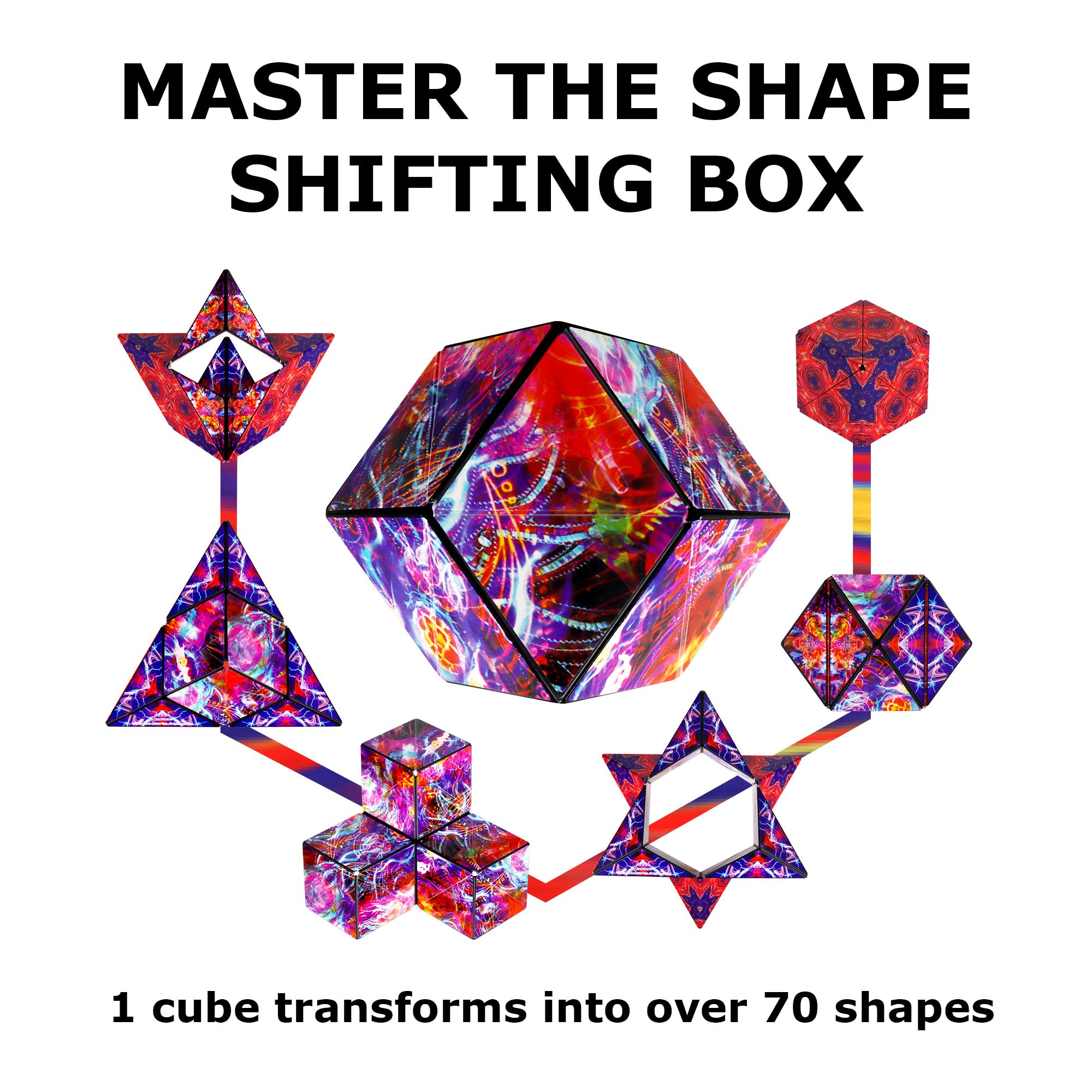 Shashibo magnetic cubes deliver a satisfying click for focus