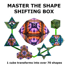 Shashibo sensory box in action offering tactile engagement