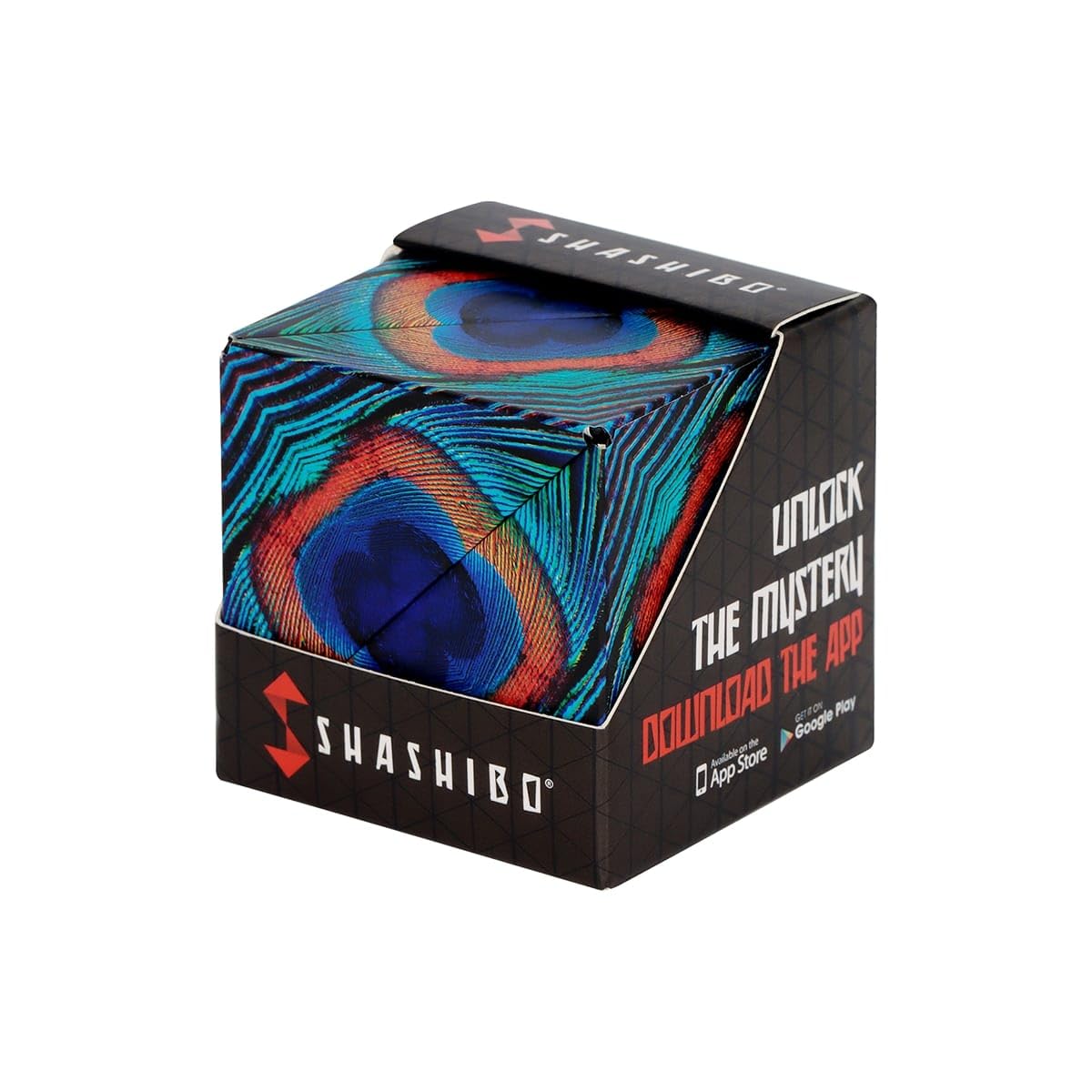 Shashibo Shape Shifting Box front view for focused, screen-free play.