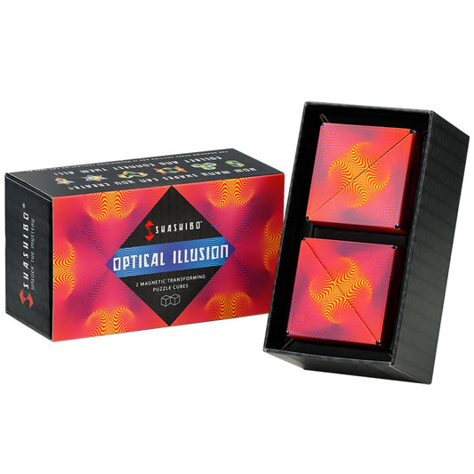 Shashibo shape shifting box with magnets for focused tactile play