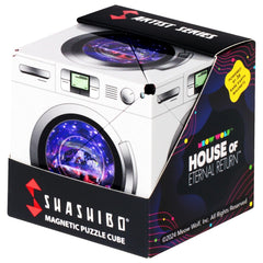 Shashibo Shape Shifting Box visual: transforms into shapes for creative play and focus.