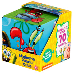 Shashibo SpongeBob front view with vibrant patterns for tactile play