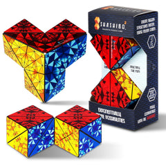 Shashibo Squared Box magnetic puzzle for creative play and focus.