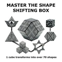 Shashibo vibrant art patterns for visually engaging shape creation