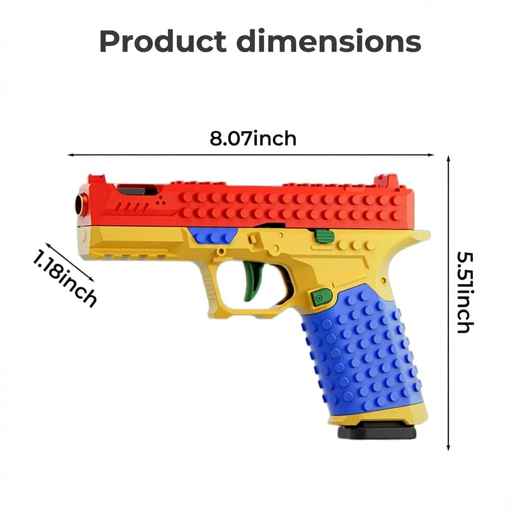 SHATGYI DIY building block blaster construction highlights customization for creative adults