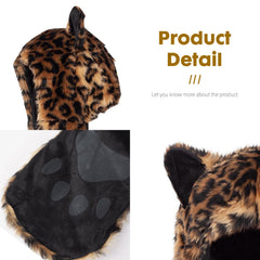ShellKingdom White Wolf plush hood blends style and warmth.