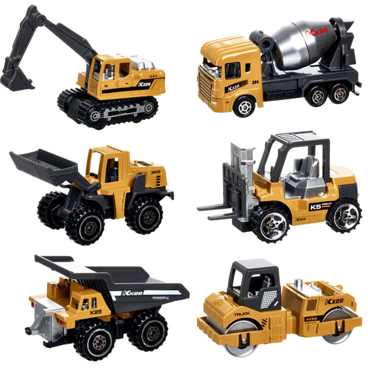 Shellvcase mixer truck diecast for imaginative construction play at home