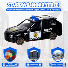 Shellvcase rescue truck police toy designed for versatile role-play scenarios.