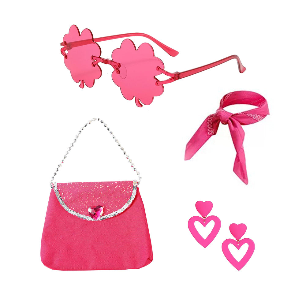 SHELOVESIT Bandana accessory completes the cowgirl look for imaginative storytelling