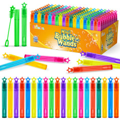 Shemira bubble wand bulk set of 500 pieces in neon colors for parties