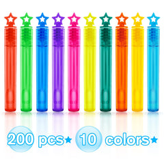 Shemira neon bubble wands in ten colors for vibrant celebrations