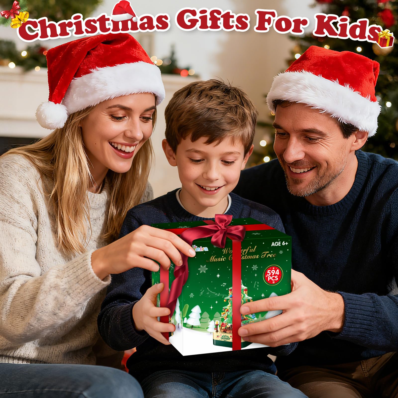 Shemira festive decorations plus blocks invite imaginative play.
