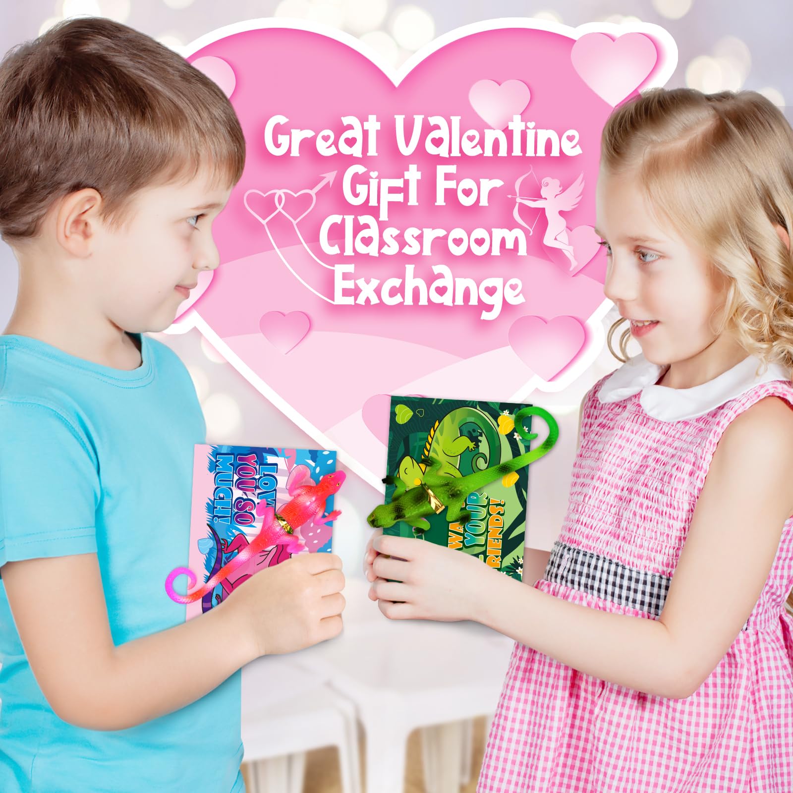 Shemira classroom valentine gift favors ready for parties and exchanges.