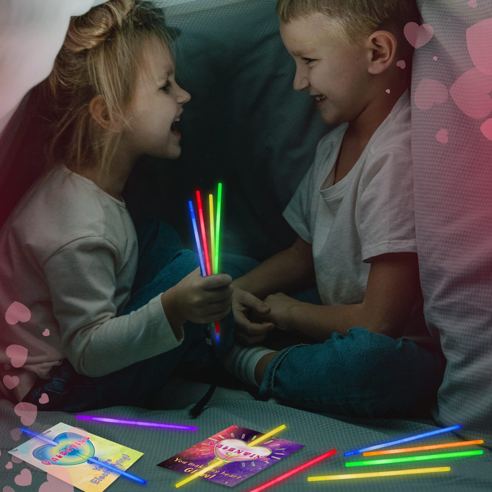 Shemira kid-friendly materials help create glow-in-the-dark moments.