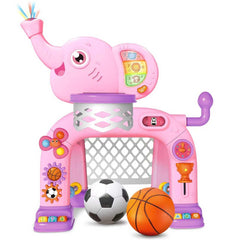 Shemira Elephant Toddlers basketball hoop close-up promotes active play and coordination