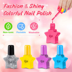 Shemira false nails pack enables mix-and-match manicure looks.