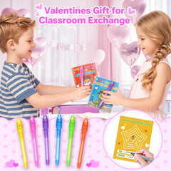 Shemira kids exchanging valentines at a classroom party