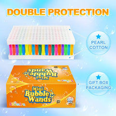 Shemira party favors bubble wands in bright colors for classroom prizes