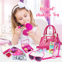 Shemira Play Purse pink car keys with sounds promote pretend errands.