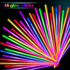 Shemira seven-color glow sticks add fun to kid valentines.