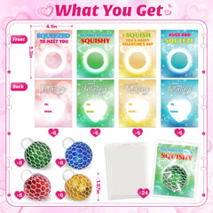 Shemira stretchy balls in four colors for stress-relief and play.