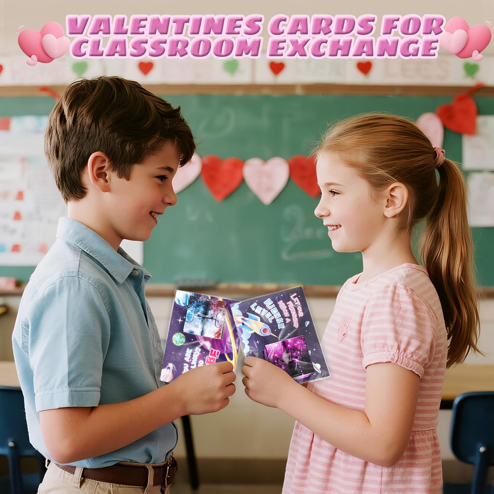 Shemira valentine card design space adds fun flair to classroom cards.