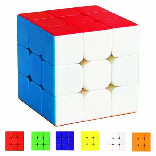 Shengshou 3x3 stickerless speed cube with smooth turns for quick solves