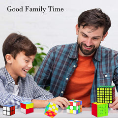 Shengshou 4x4x4 puzzle cube in hand offers portable problem-solving fun.