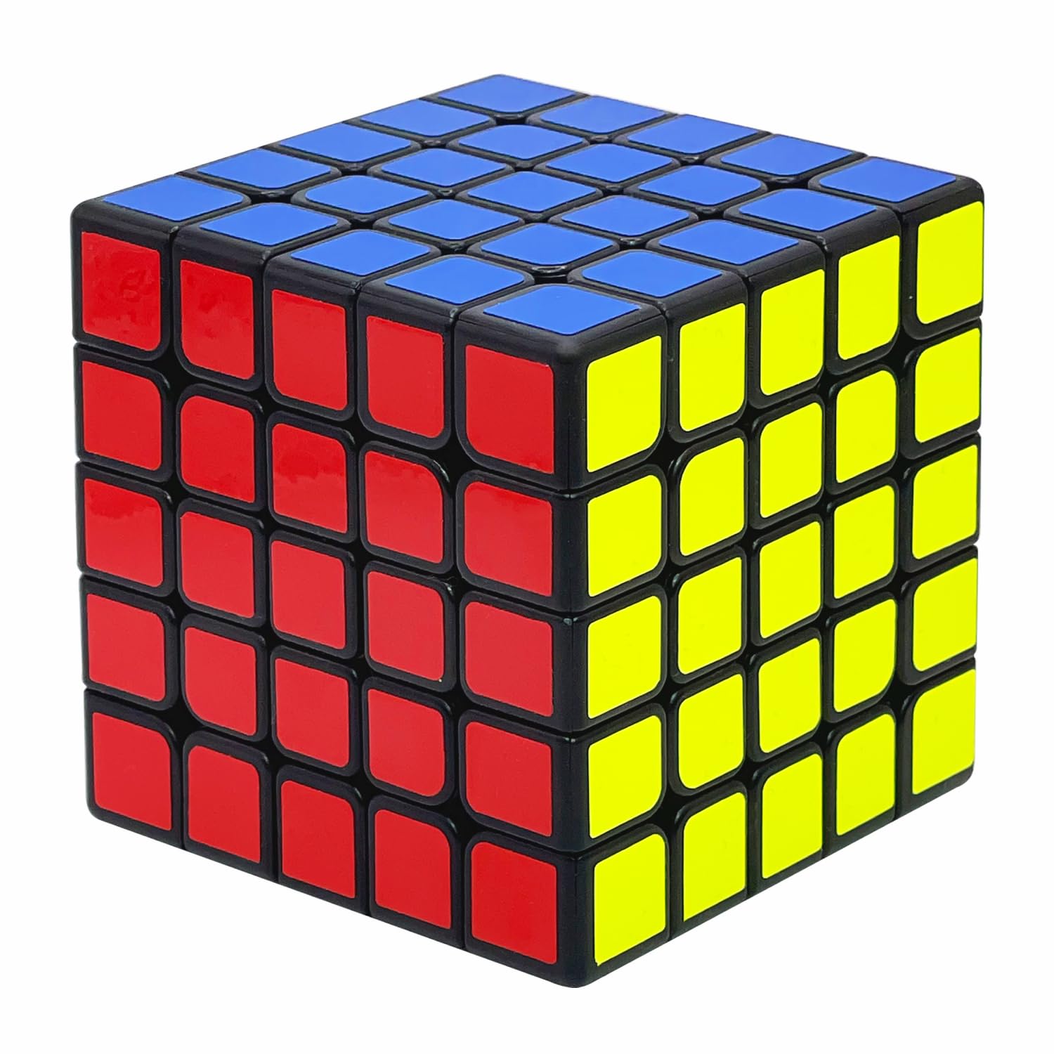 Shengshou 5x5 speed cube front angle showing smooth turning capability