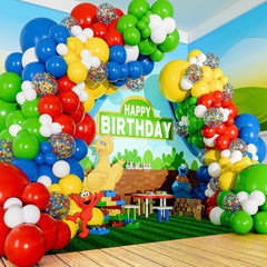 SHERYL DECOR step-by-step instructions for beginner-friendly balloon arch creation.