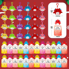 Shestal green axolotl plush keychain boosts backpack style and fun.