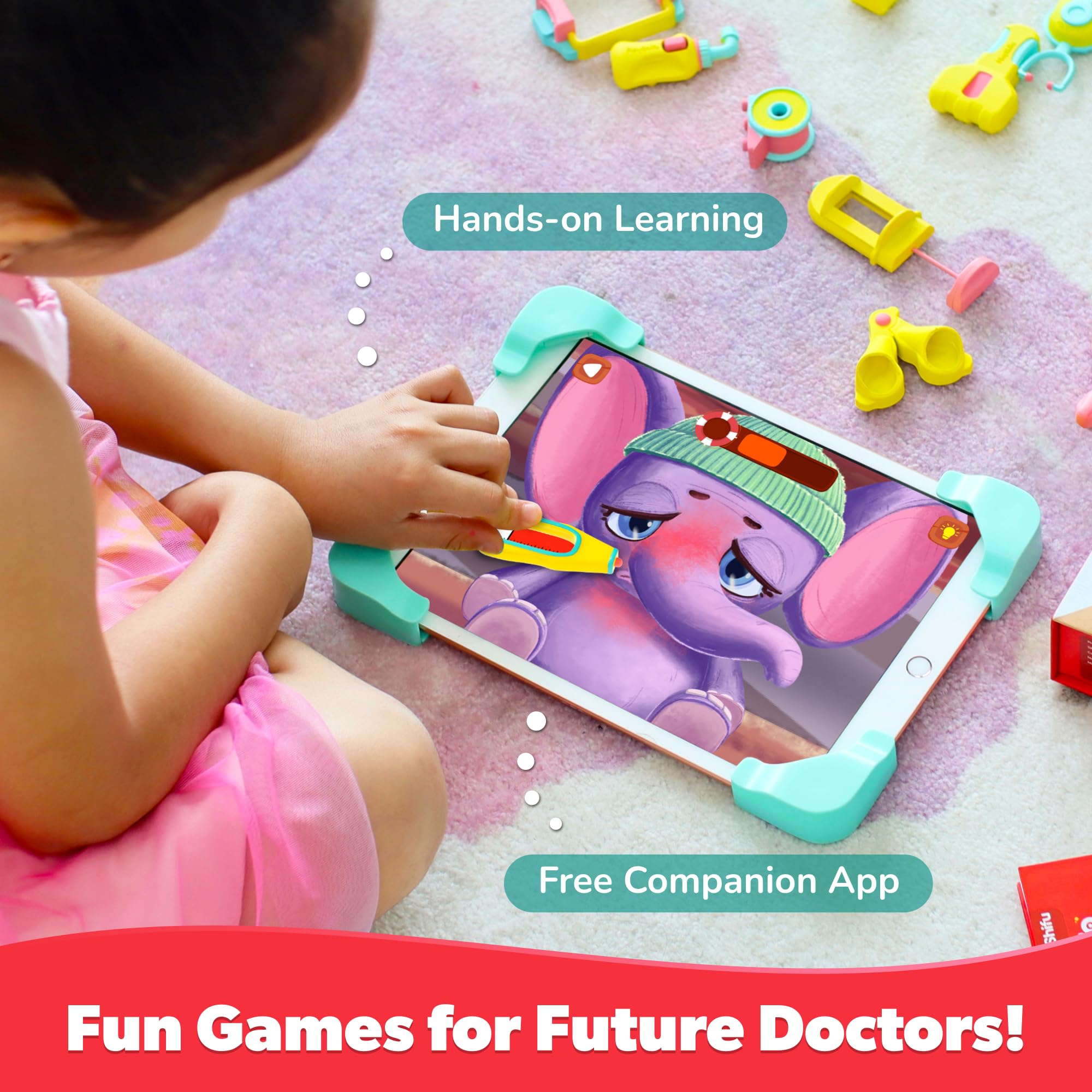 Shifu PlayShifu Doctor Kit bandage frame promotes problem-solving and compassionate care rituals