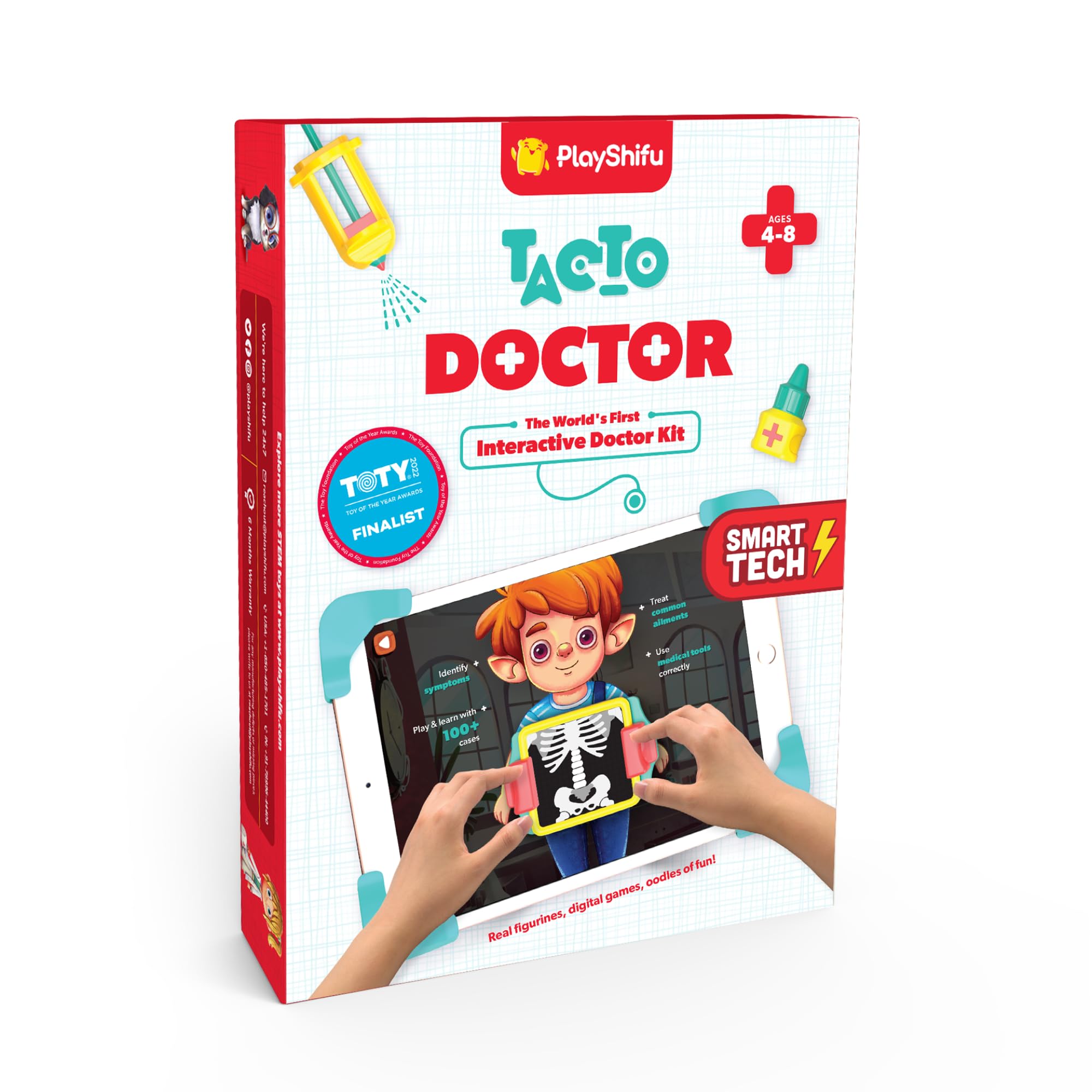 Shifu PlayShifu Doctor Kit stethoscope frame for hands-on pretend healthcare play