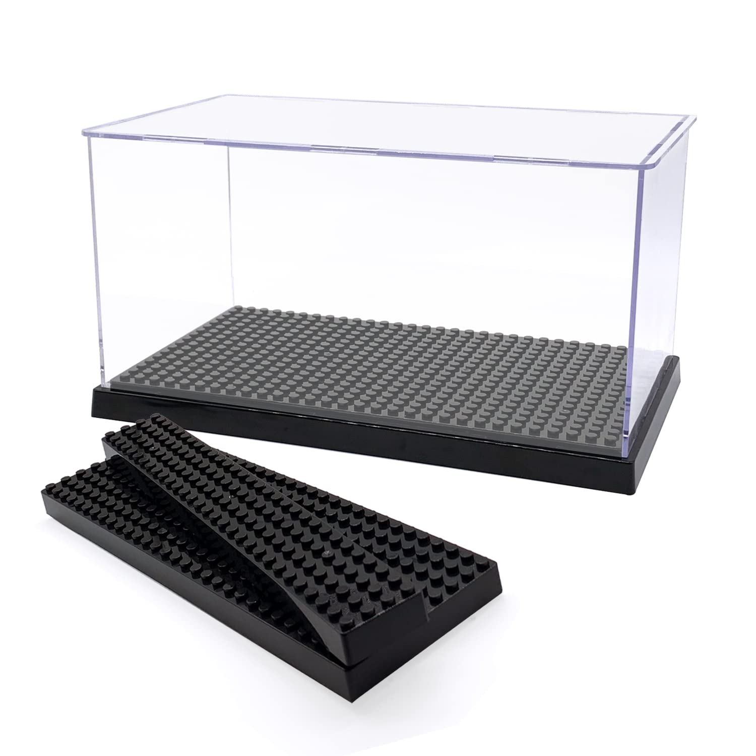 SHIYIJIA acrylic display case offers a 360-degree view that protects figures.