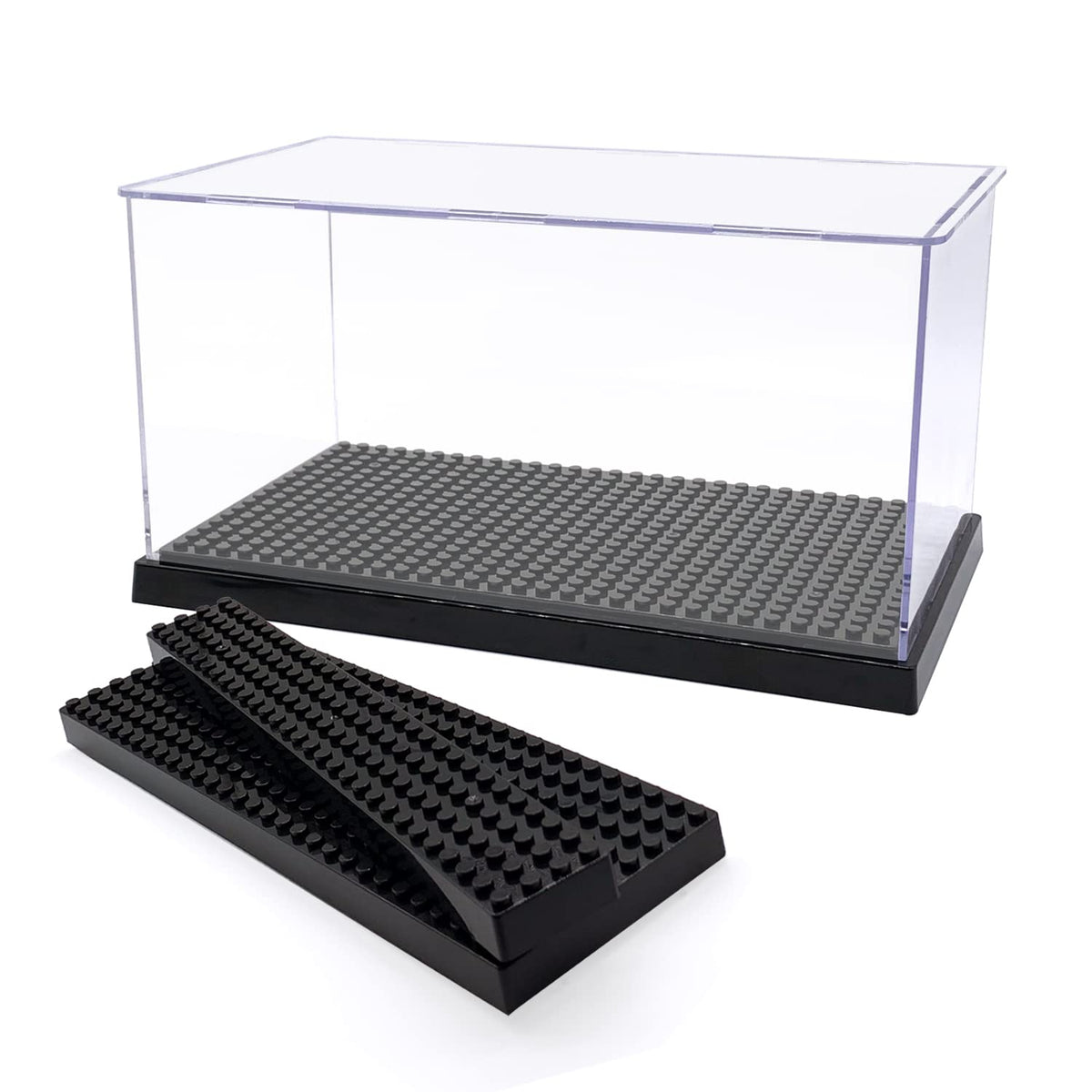 SHIYIJIA acrylic display case offers a 360-degree view that protects figures.