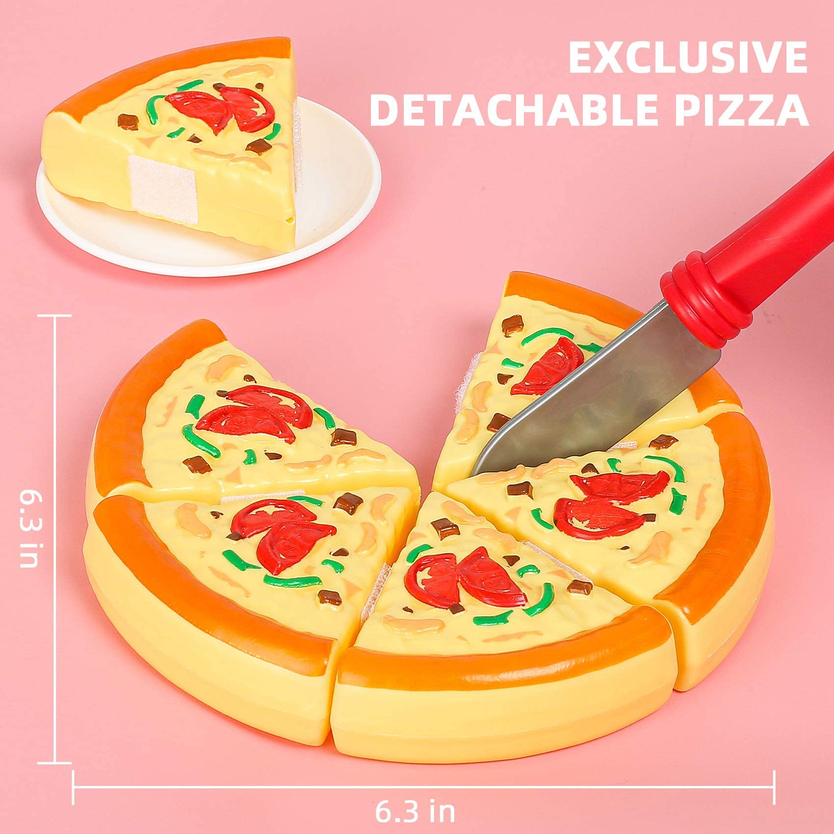 Shimirth six-piece kitchen accessories for imaginative cooking play.