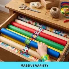 Shindel slap bracelets space galaxy design, eye-catching prizes for kids.