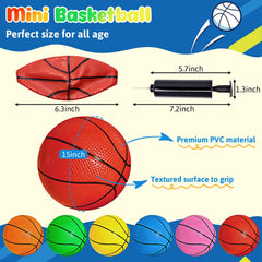 Shindel pool-ready mini basketball stays buoyant for pool games