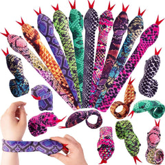 Shindel Snake Slap Bracelet with a 3D head for imaginative play.