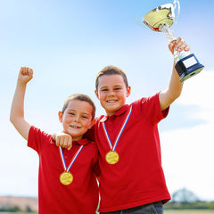 Shindel winner medals with ribbons boost classroom pride and team spirit.
